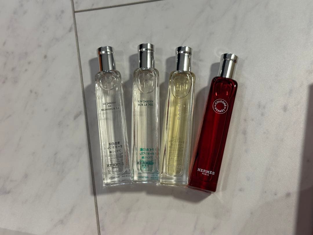 【新品未使用】HERMES 香水 4本セット