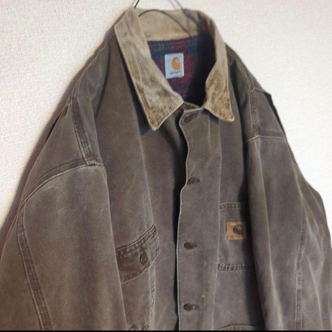 80s〜90s Carhartt カバーオール ダック ブランケット