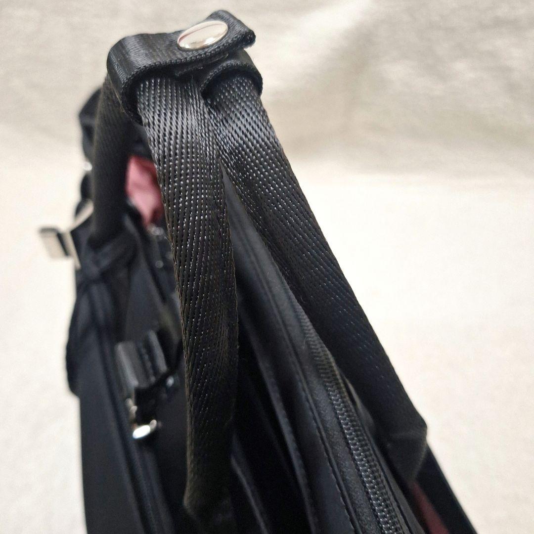 【美品】セレーンエーテル　ビジネスバッグ　3way ブラック✕シルバー金具　パリ