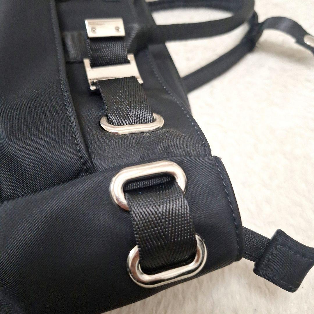 【美品】セレーンエーテル　ビジネスバッグ　3way ブラック✕シルバー金具　パリ