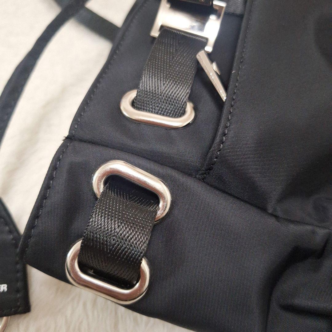 【美品】セレーンエーテル　ビジネスバッグ　3way ブラック✕シルバー金具　パリ