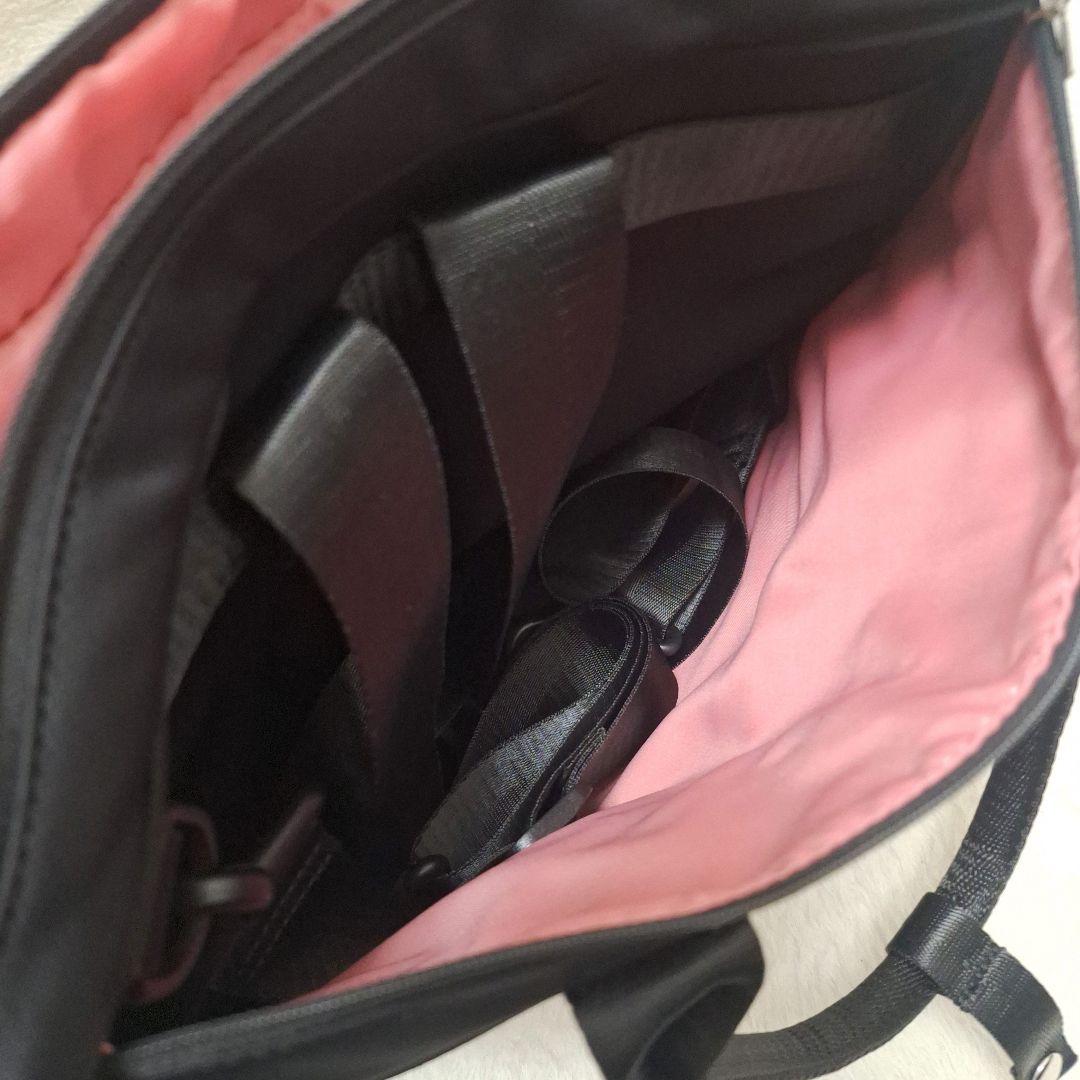 【美品】セレーンエーテル　ビジネスバッグ　3way ブラック✕シルバー金具　パリ