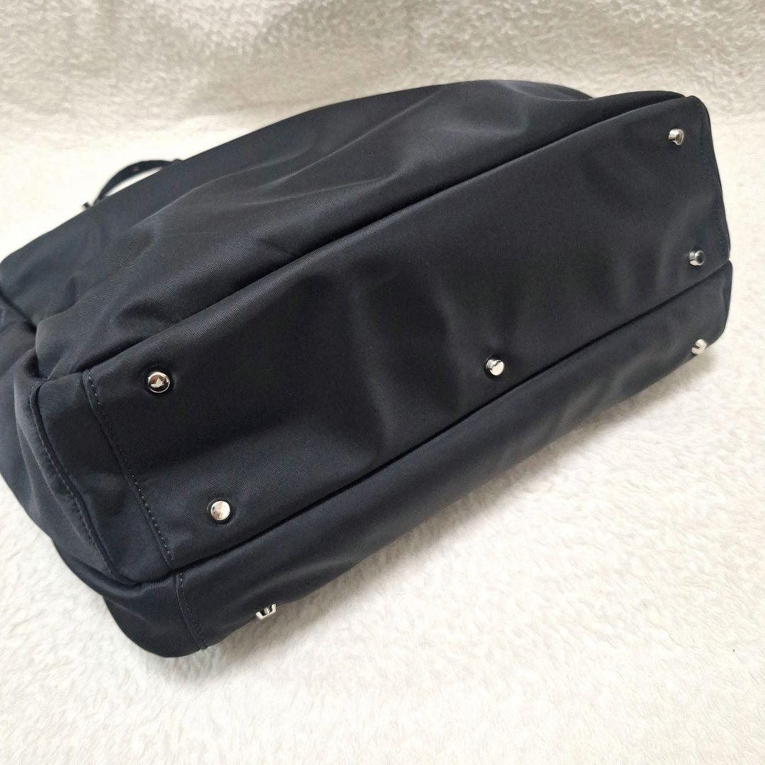 【美品】セレーンエーテル　ビジネスバッグ　3way ブラック✕シルバー金具　パリ