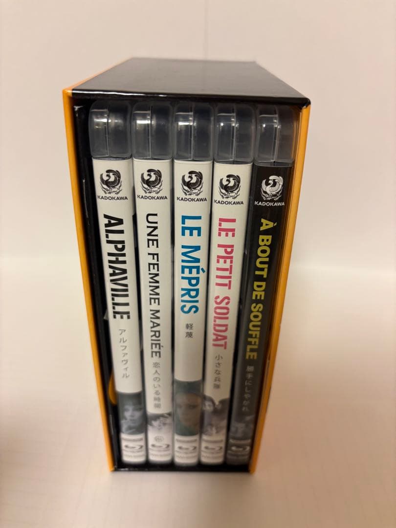 JEAN-LUC GODARD ブルーレイボックス