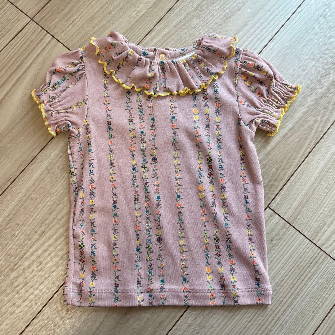 トップス misha and puff paloma plum petal 4y