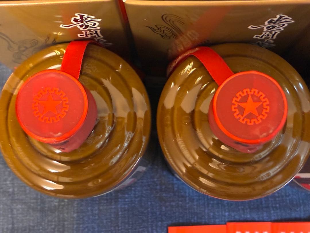 【未開封】2018年製 贵州茅台酒 普茅（普通茅台）53% 500ml ×5本