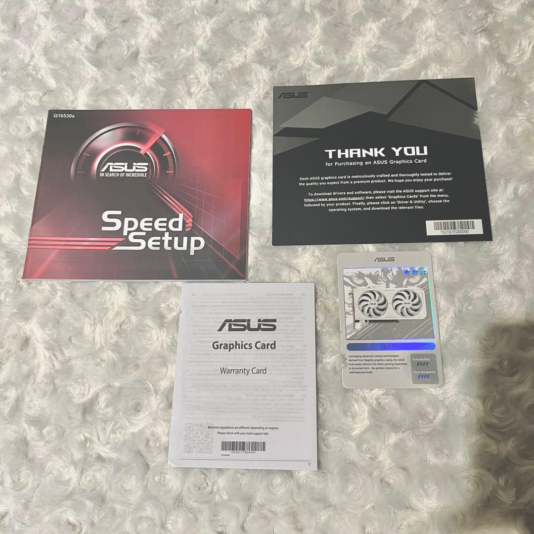 ASUS GeForce RTX 3060 Ti 8GB DUALホワイト