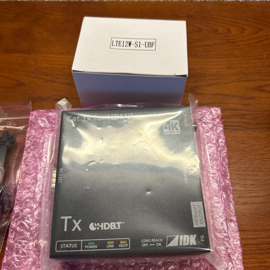 HDMIツイストペアエクステンダー　IDK HDC-TH100-D　未使用品