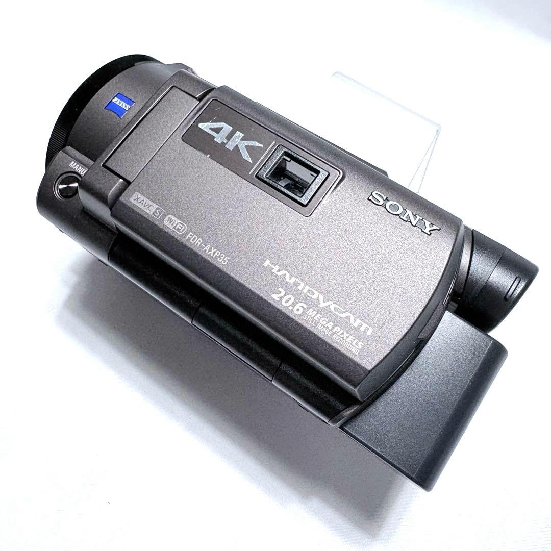 SONY FDR-AXP35 ハンディーカム 4K ビデオカメラ プロジェクター