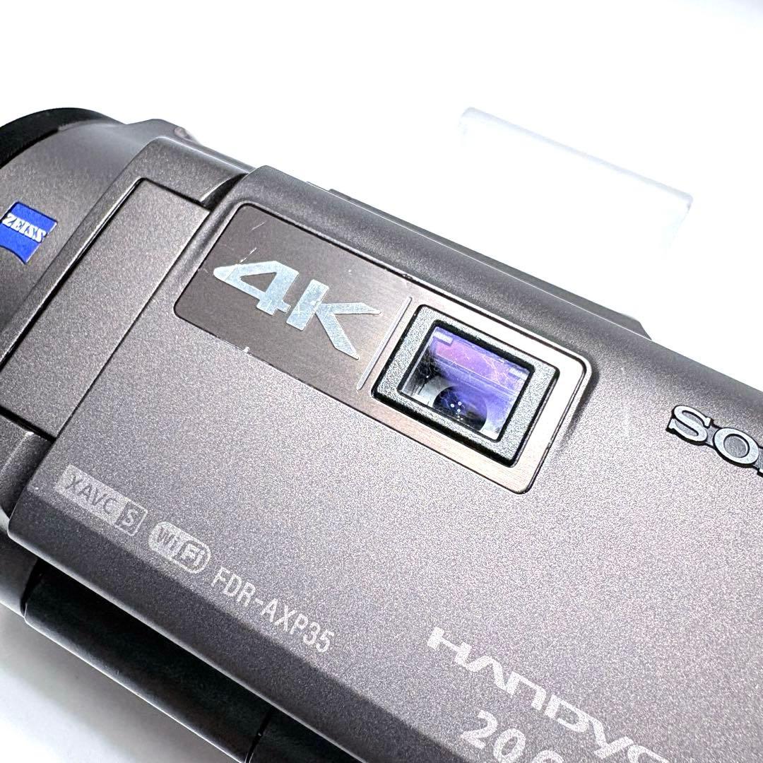 SONY FDR-AXP35 ハンディーカム 4K ビデオカメラ プロジェクター