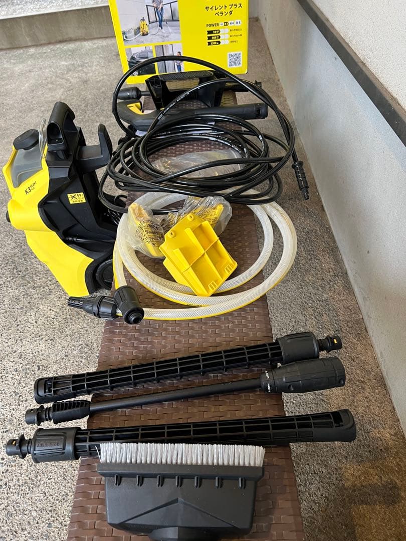 ケルヒャー K3 SILENT PLUS 高圧洗浄機 本体 使用2回のみ