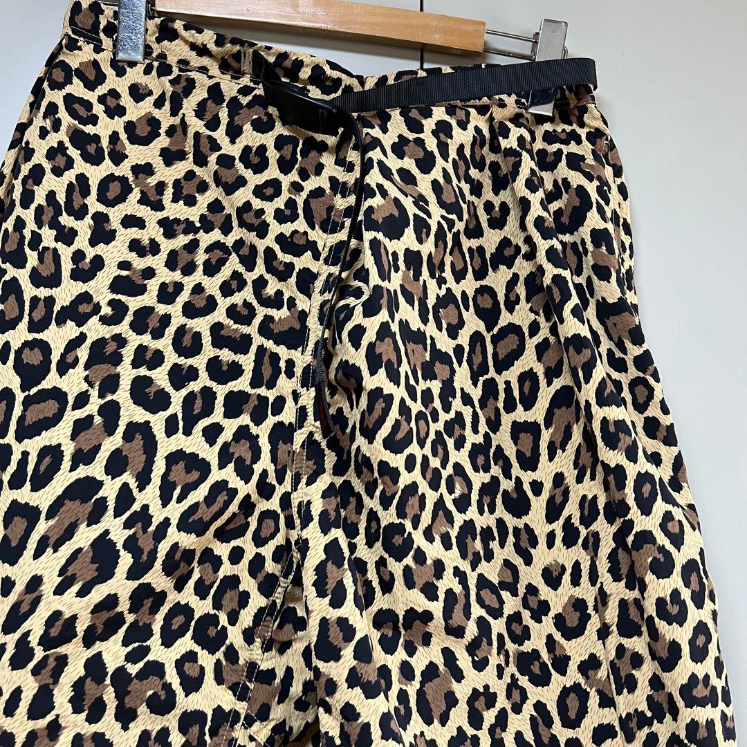 最終　グラミチ×ニコアンド　ヒョウ柄サルエルラップパンツ　限定　ユニセックス