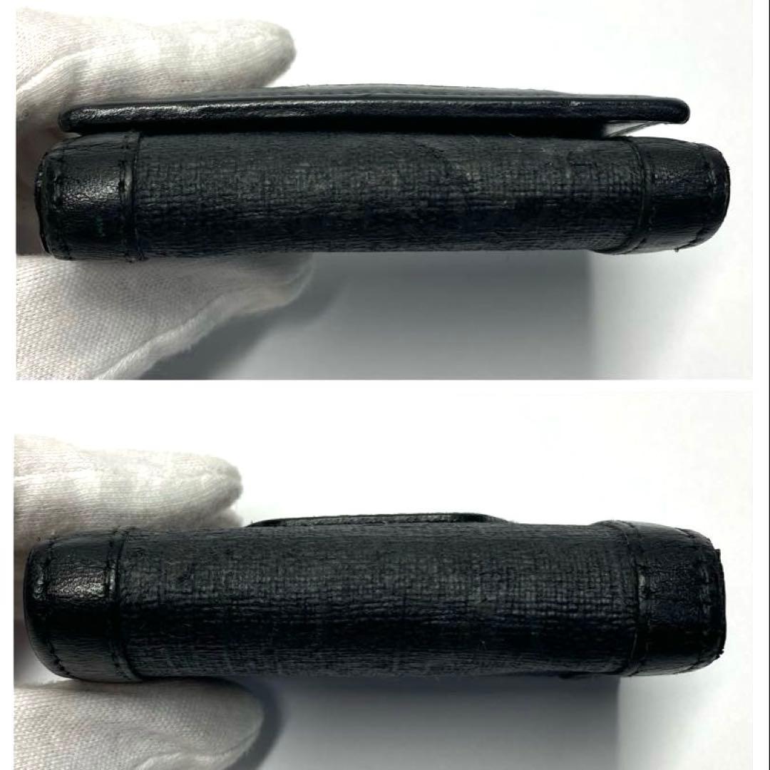 GUCCI キーケース　黒　レザー　キャンパス　美品　レディース　メンズ　グッチ