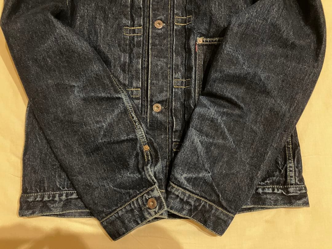 TCB jeans s40s大戦TバックJKT 赤タブ ジージャン 46