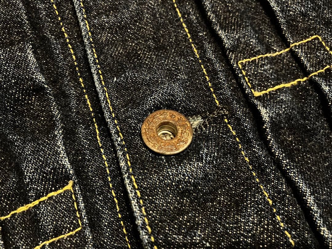 TCB jeans s40s大戦TバックJKT 赤タブ ジージャン 46