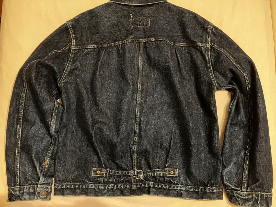 TCB jeans s40s大戦TバックJKT 赤タブ ジージャン 46