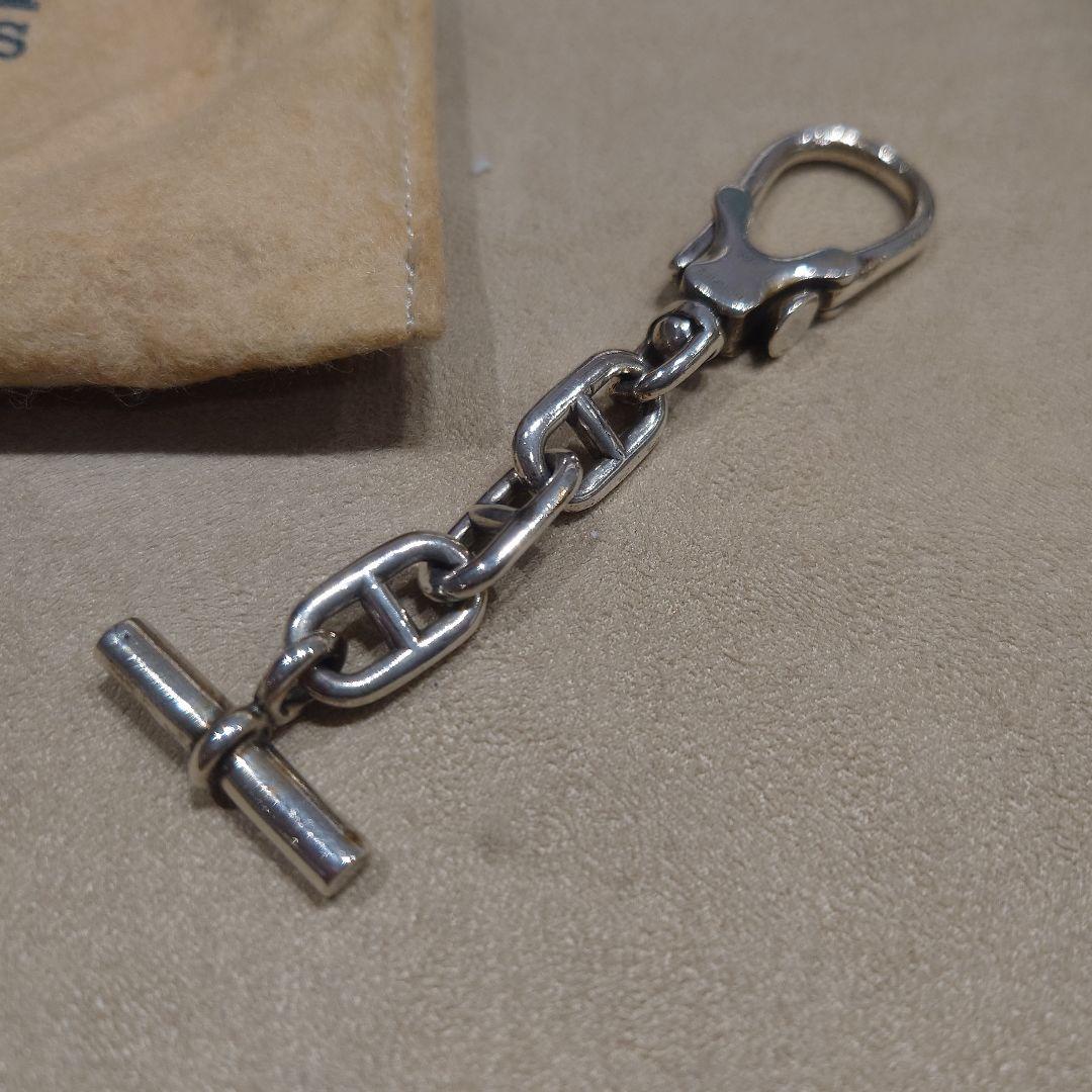 HERMES シェーヌダンクル キーホルダー