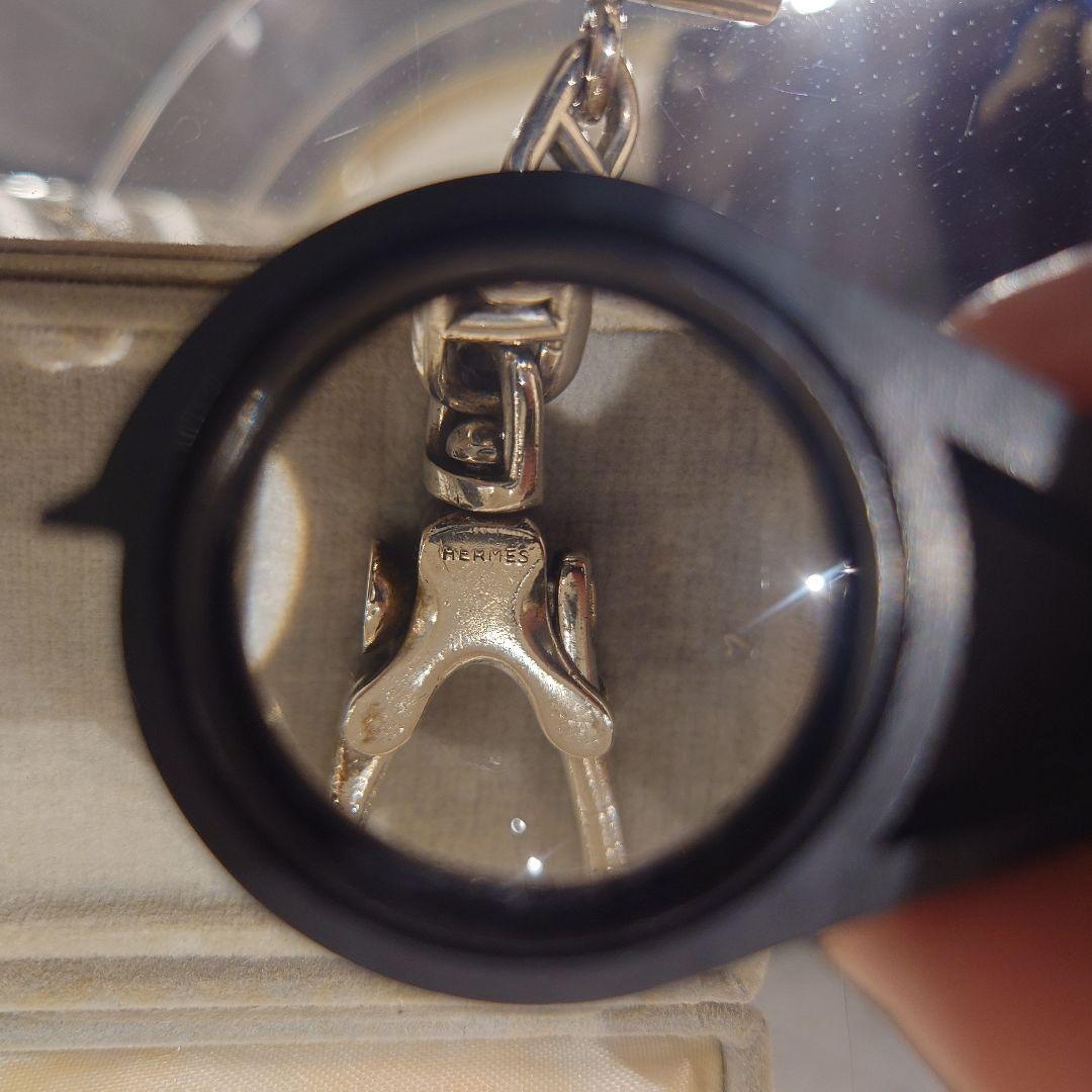 HERMES シェーヌダンクル キーホルダー