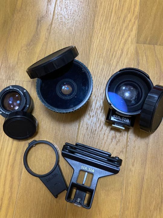 水中カメラ SEA＆SEAのレンズ 3種