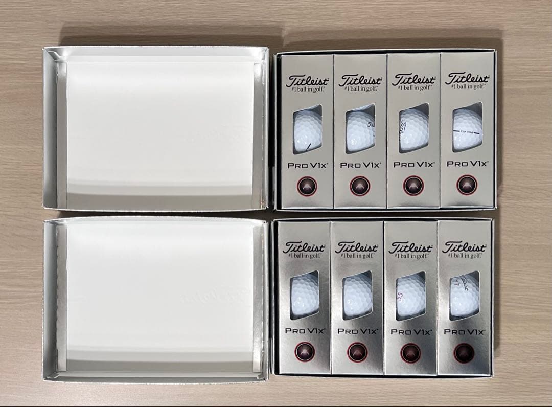 Titleist Pro V1x ゴルフボール 2箱セット　新品