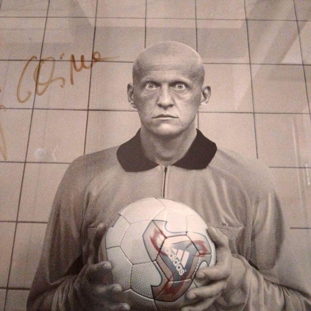 FIFA認定証付　コッリーナ　直筆サイン入り特大ポスター91cm特注額　最終価格