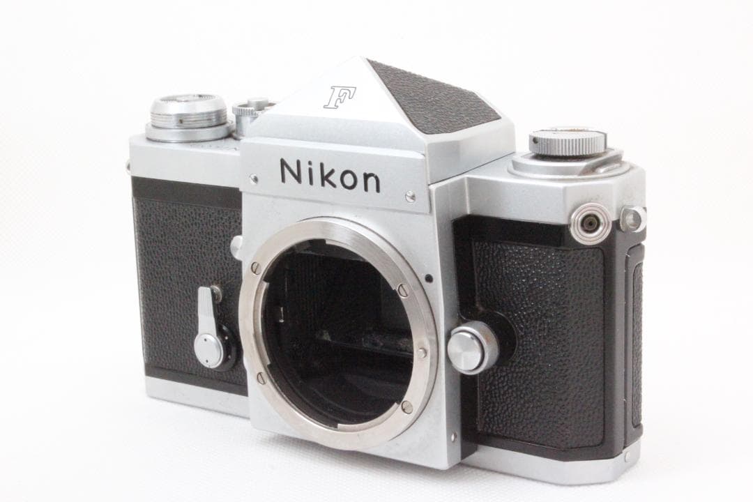 【外観美品】Nikon F アイレベル シルバー ボディ ♯G2