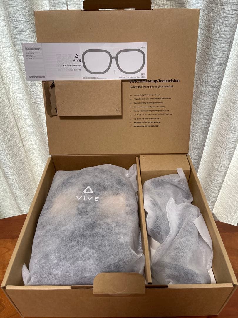 美品 VRヘッドセット HTC VIVE FocusVision ストリーミング