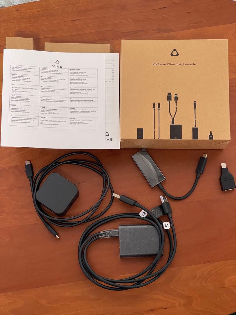 美品 VRヘッドセット HTC VIVE FocusVision ストリーミング