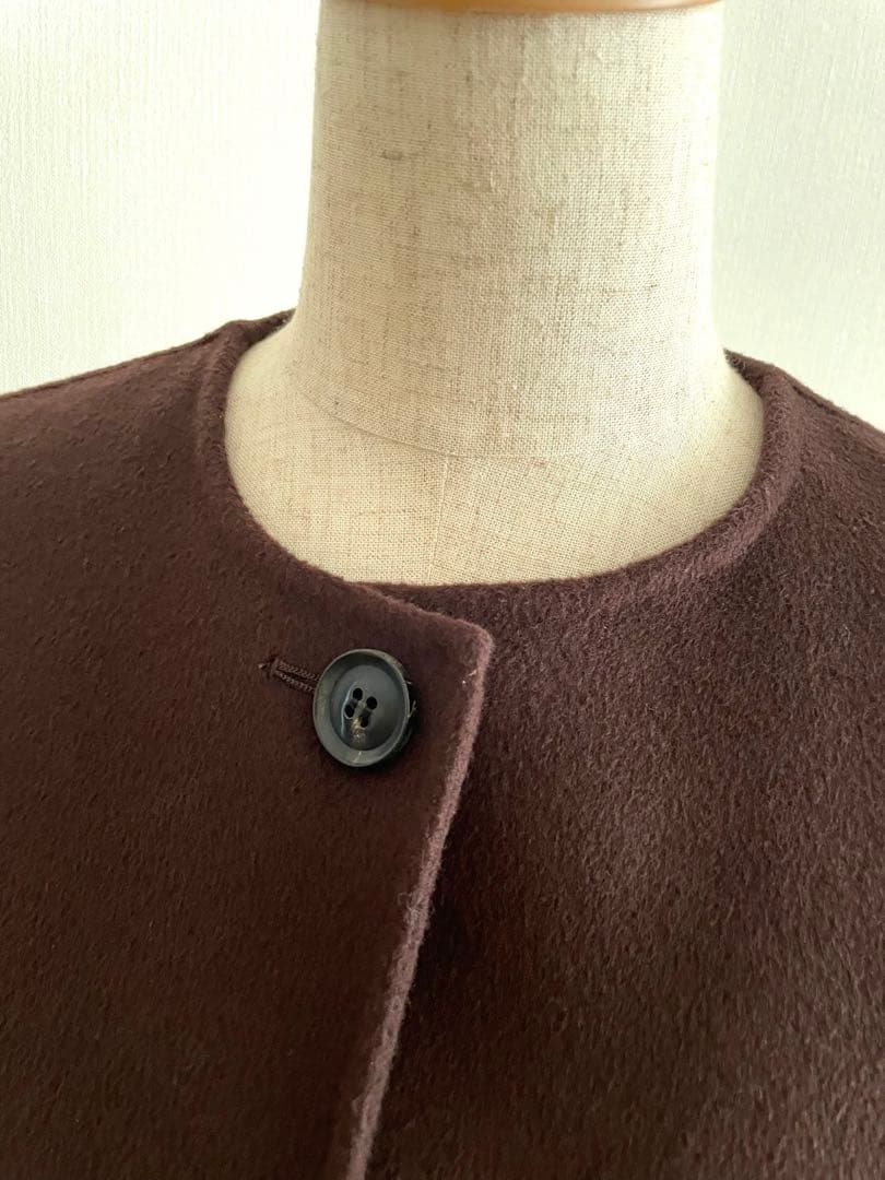 FRAMeWORK ハミルトンリバークルーネックコート