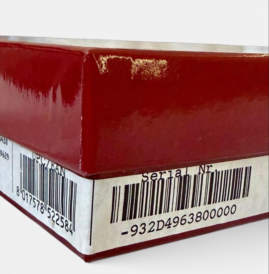 新品未使用 フェラガモ ガンチーニ 留め具 長財布 オーストリッチ 本革