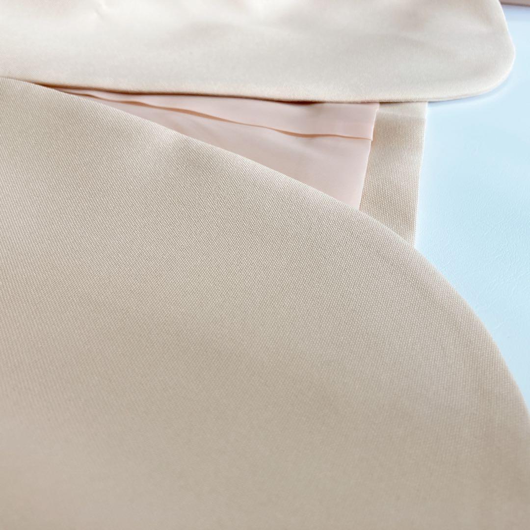 ヒロミチナカノ ベージュ×チェック セレモニー 入学 卒園 フォーマル