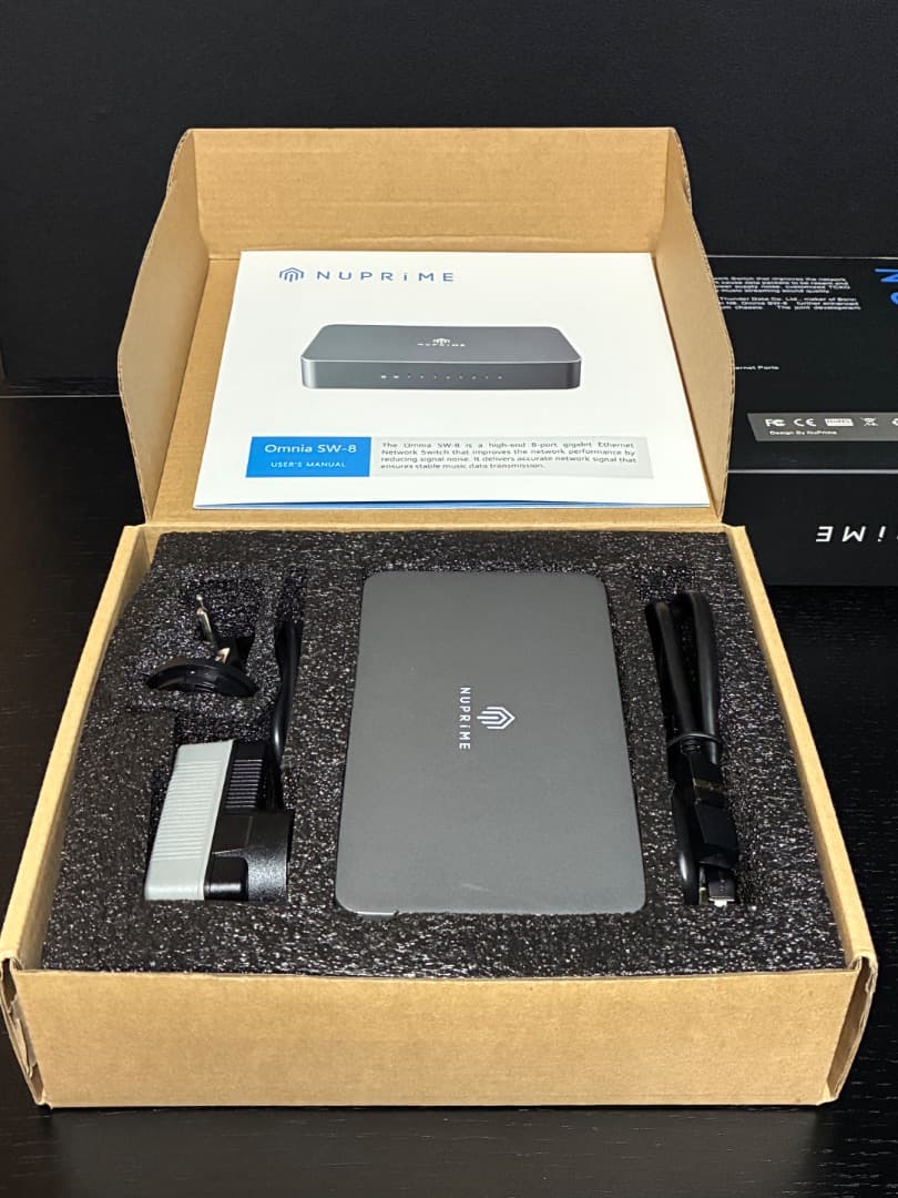 OMNIA SW-8 オーディオ用スイッチングハブ