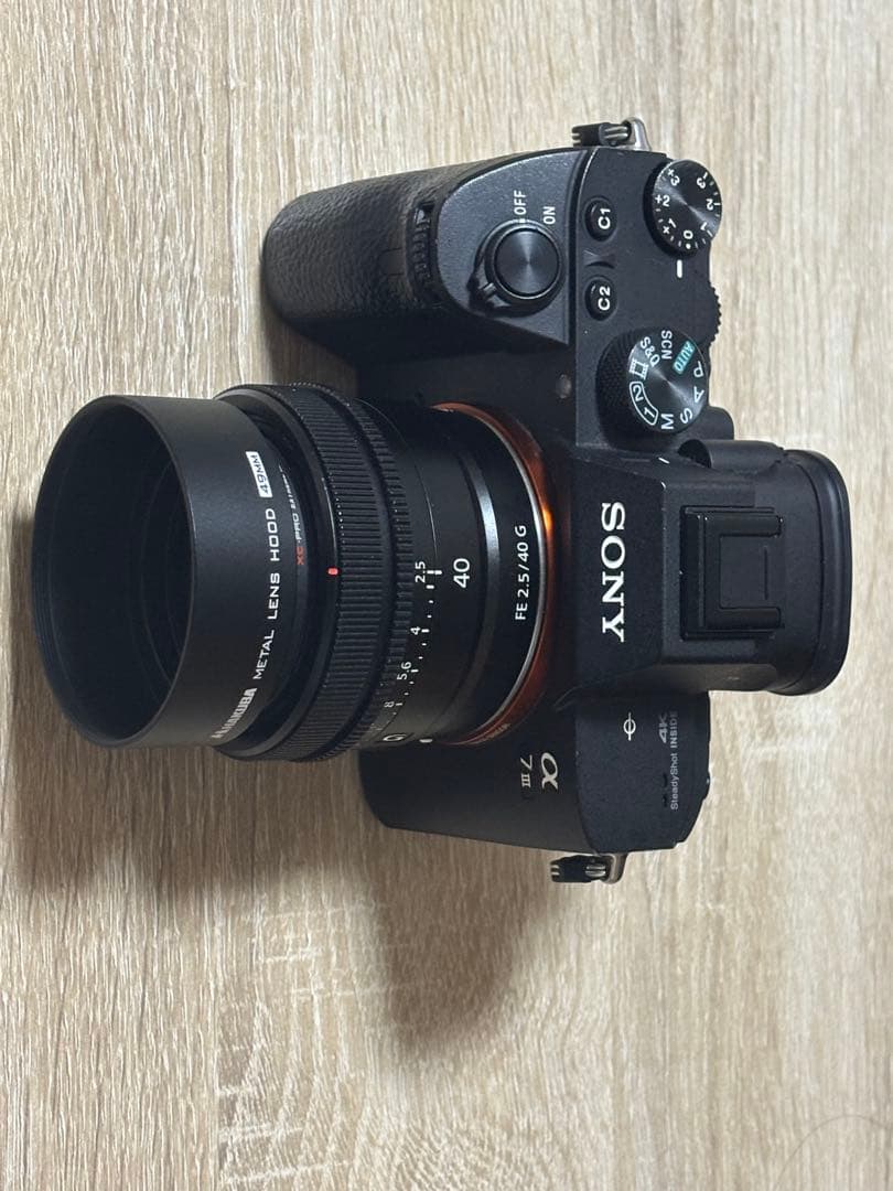 SONY α7 III ミラーレス一眼 FE 2.5/40 Gレンズ付き 箱あり