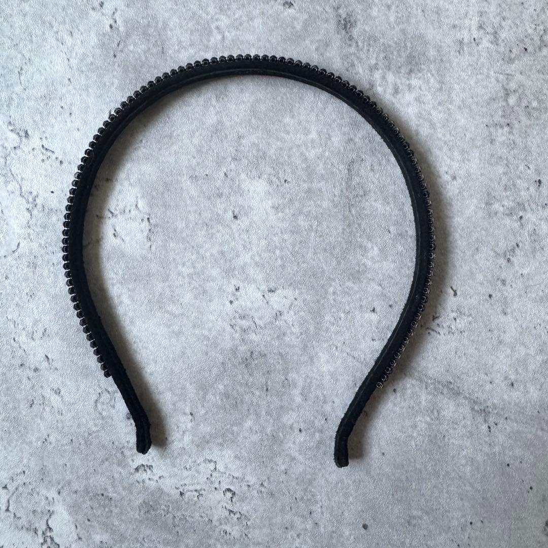 ★ satmさま専用★ acca アッカ 3連 ラインストーン カチューシャ