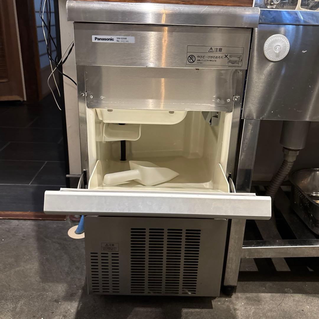 送料込み　動作確認　Panasonic 製氷機 業務用　SIM-2500