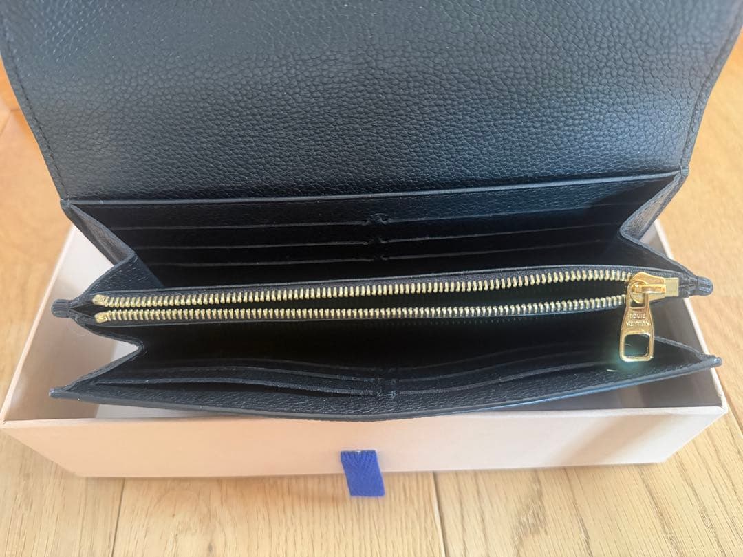 ヴィトン　M80496 RFID認証　長財布　アンプラント　ポルトフォイユ　サラ