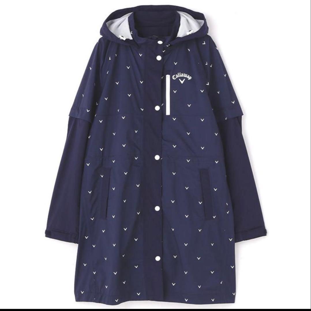 Callaway ネイビー レインコート