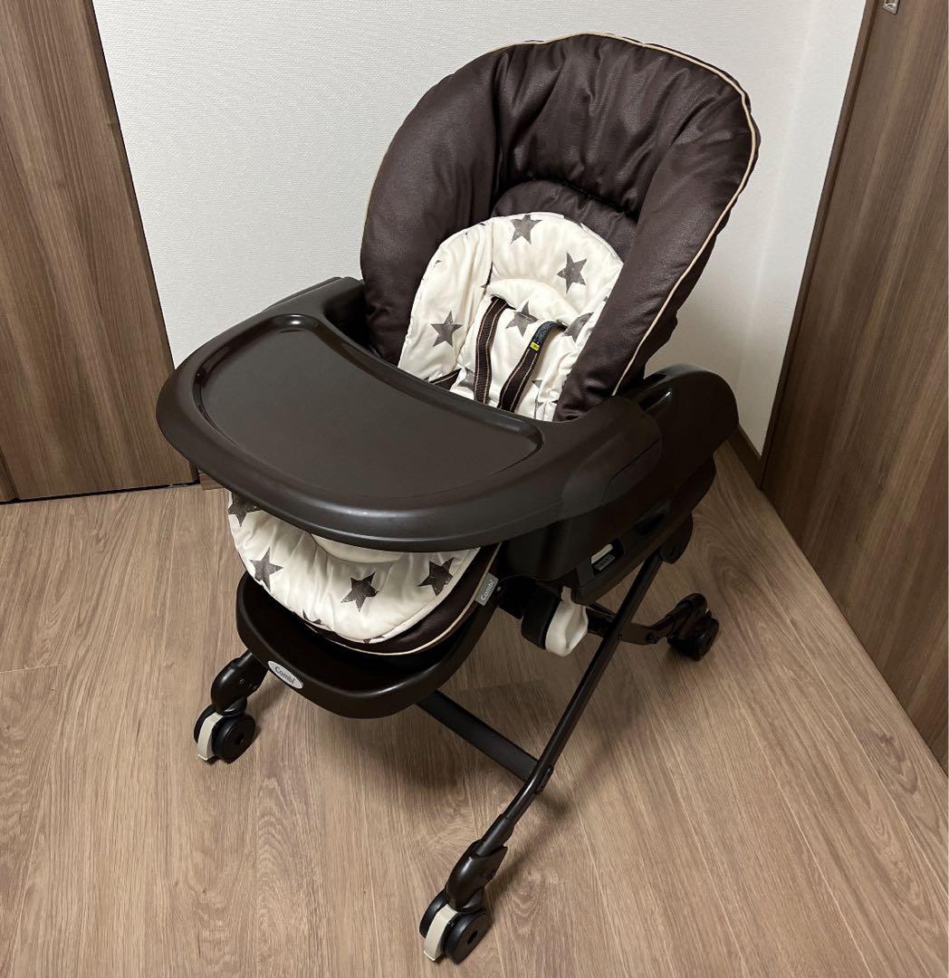 コンビ ネムリラ4キャス オートスウィング 電動ハイローチェア 説明書付き