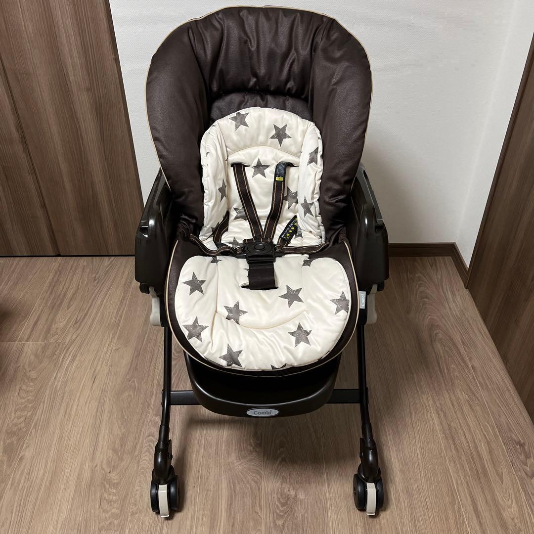 コンビ ネムリラ4キャス オートスウィング 電動ハイローチェア 説明書付き