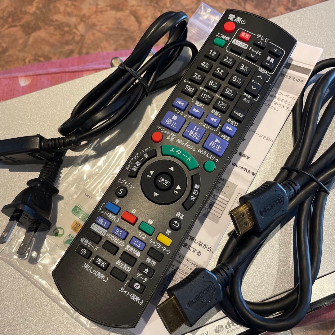 パナ DMR-BWT550/500GB/2番組W録画/フル装備/3D対応/完動品