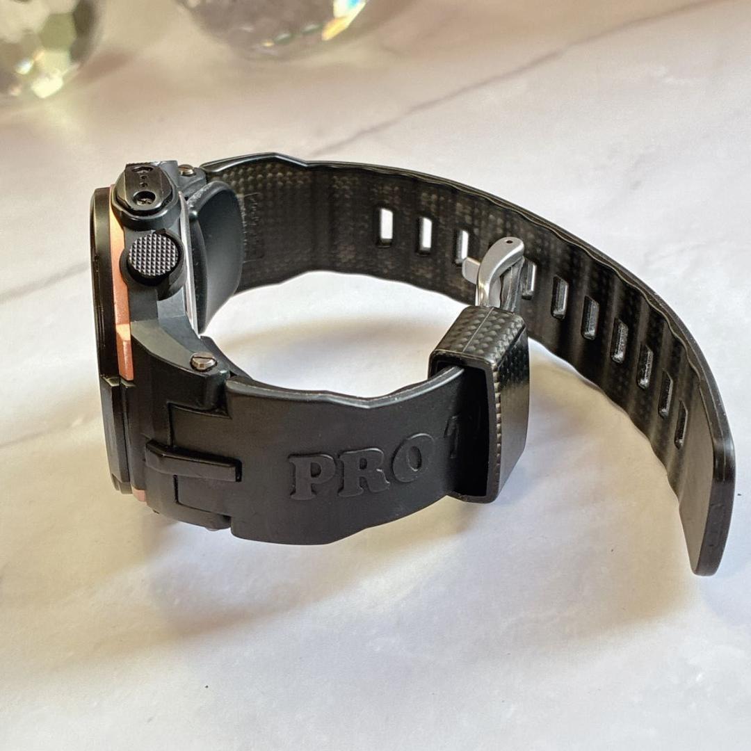 カシオ プロトレック 腕時計 ソーラー トリプルセンサー PRW-6100Y