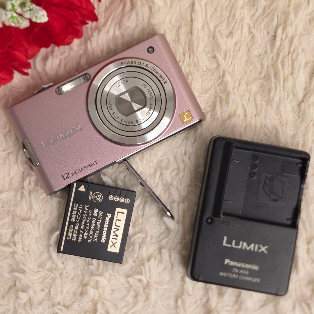 パナソニックデジカメLUMIX DMC-FX 60 人気ピンク