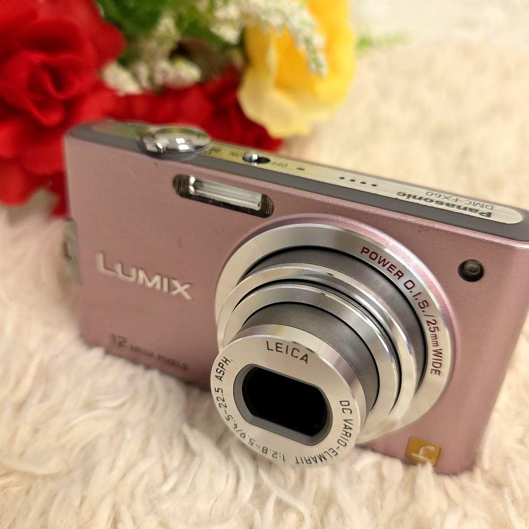 パナソニックデジカメLUMIX DMC-FX 60 人気ピンク
