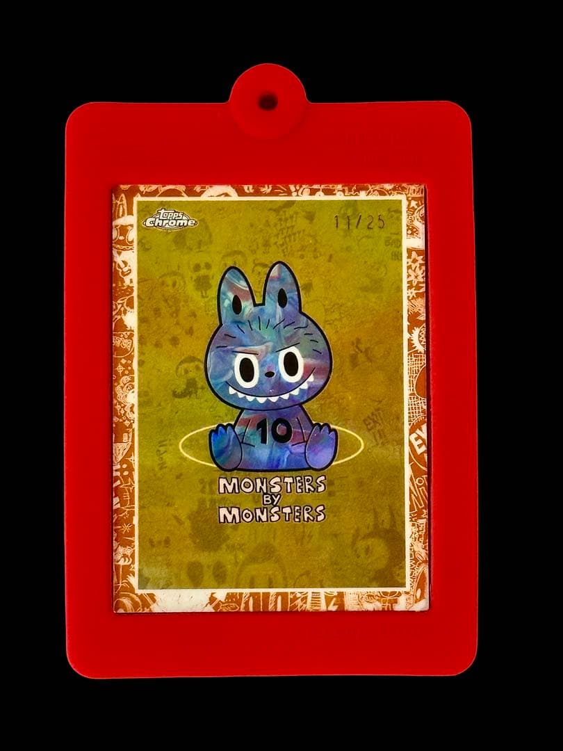 世界25枚限定 LABUBU 10周年 Topps シリアル11/25