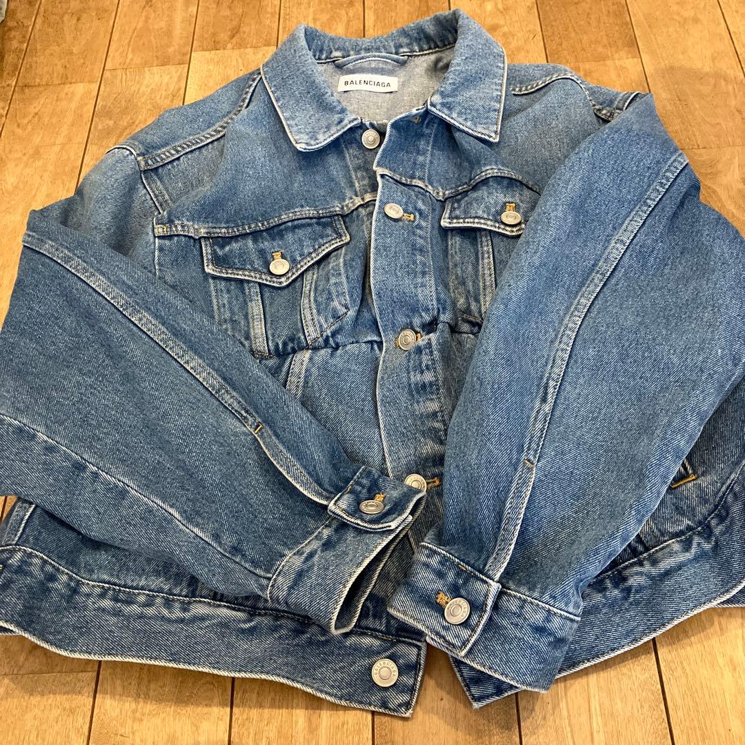 バレンシアガ スウィング　デニムジャケット