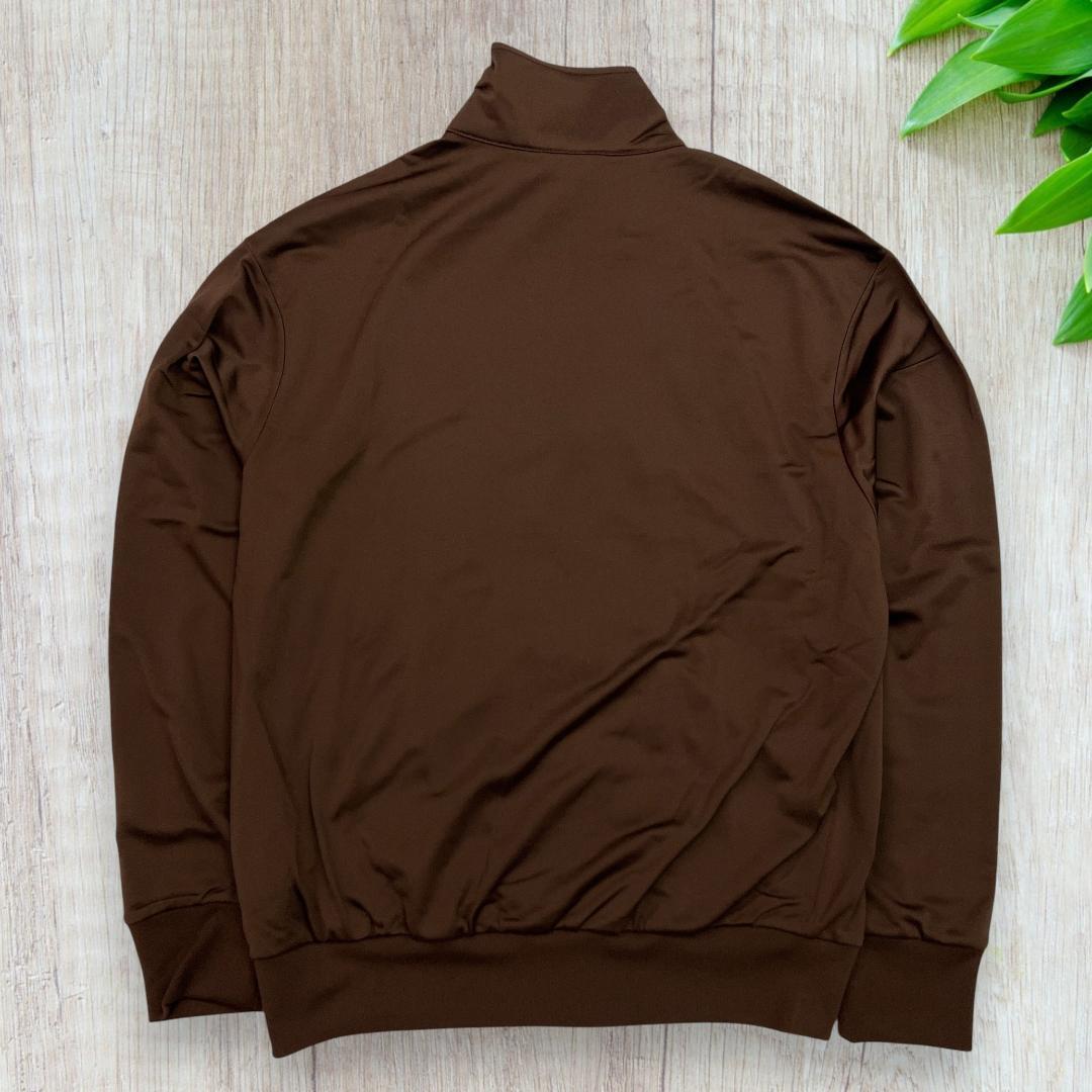 新品未使用 アディダス トラックジャケット ジャージ ブラウン L 有原 32