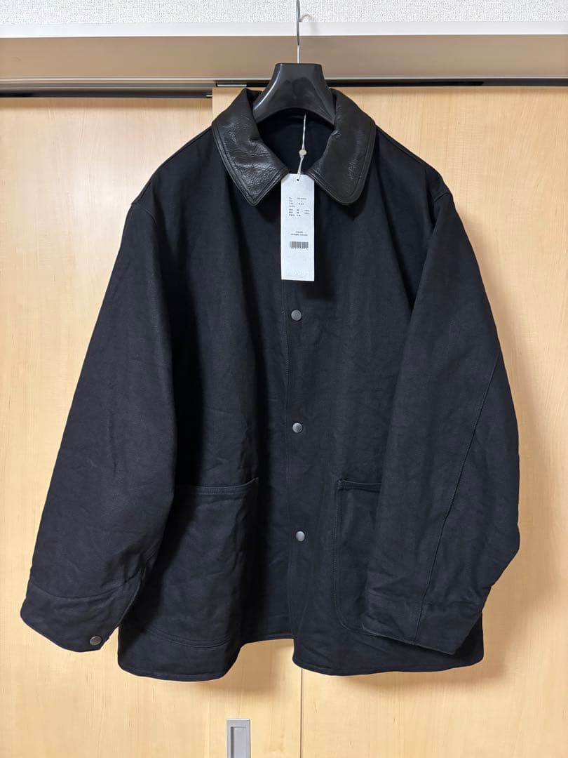 COMOLI 25aw デニム レザー ワークジャケット　サイズ2