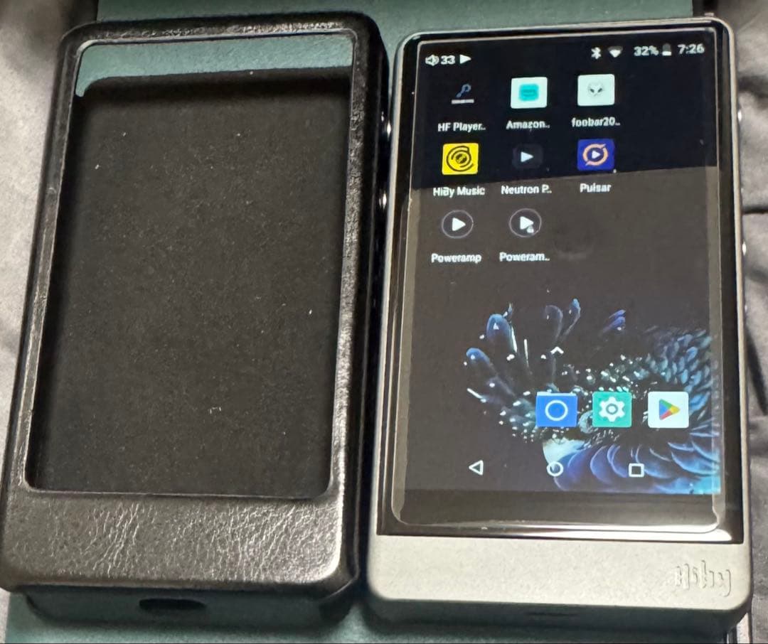 週末値下　hiby R6 pro AL レザーケース　ポーチ　名機　元箱あり