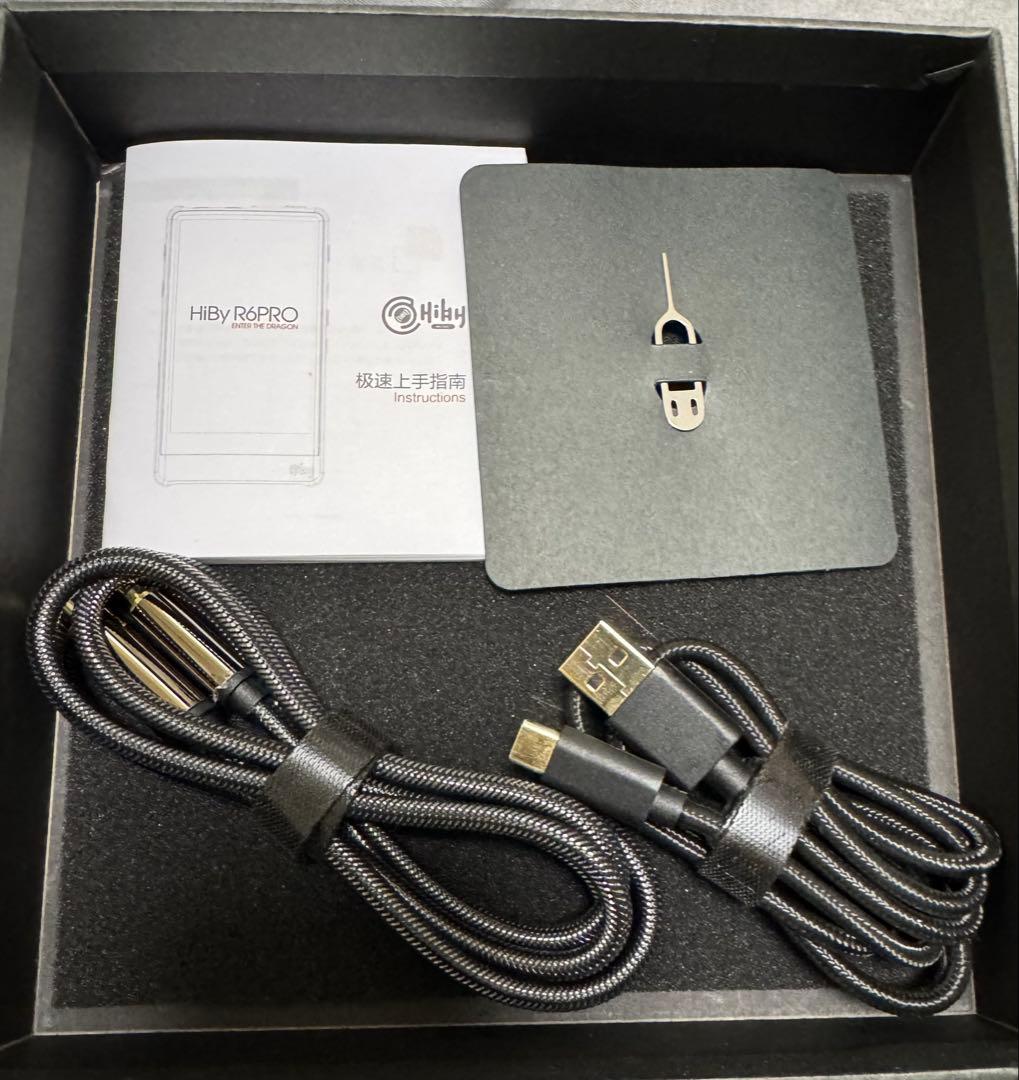 週末値下　hiby R6 pro AL レザーケース　ポーチ　名機　元箱あり