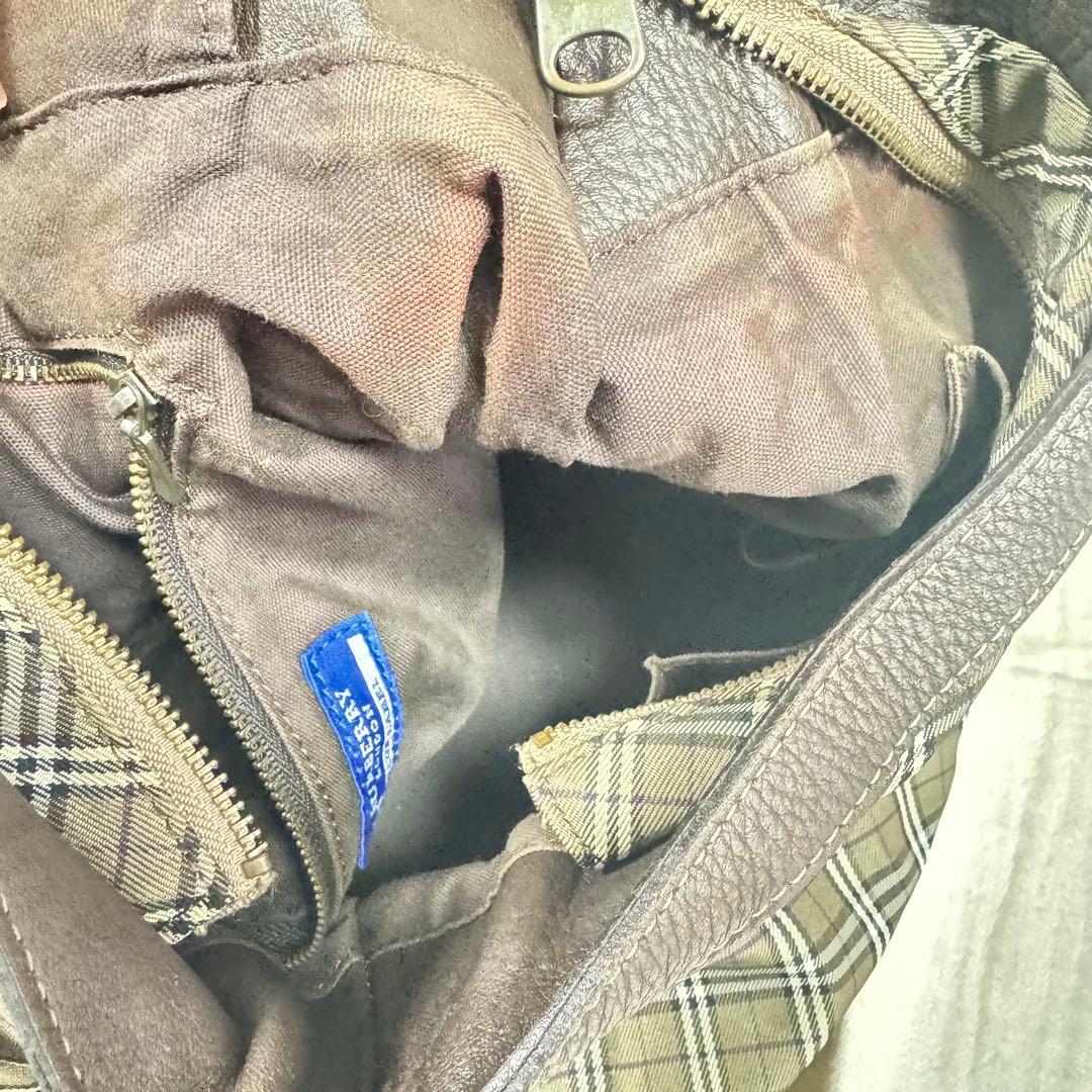 レア　BURBERRY バーバリー　ハンドバック　肩掛け　チェック柄　Y2K